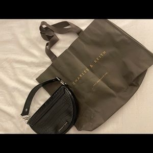 Charles and keith mini cross body / shoulder baf